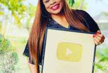 Sinach bags YouTube Gold Plaque