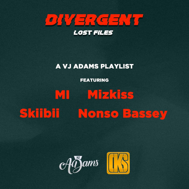 VJ Adams Divergent EP Lost Files