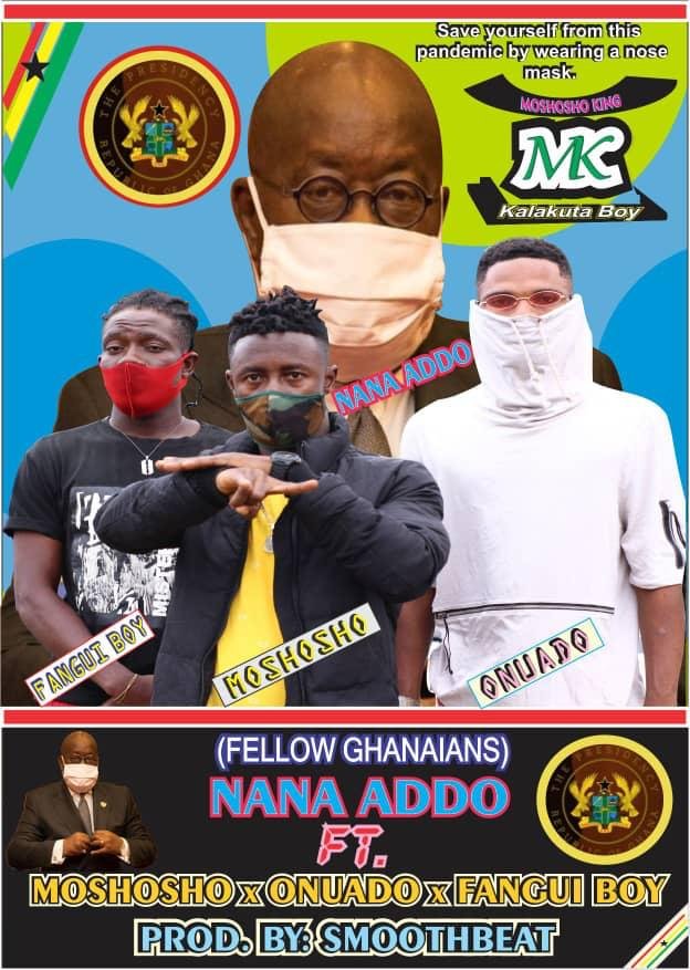 Moshosho x Nana Addo x Onuado x Fangui Boy - Fellow Ghanaians (Prod. By SmoothBeat)