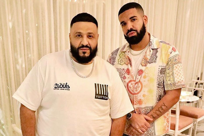 Drake Gifts DJ Khaled with Diamond Chain