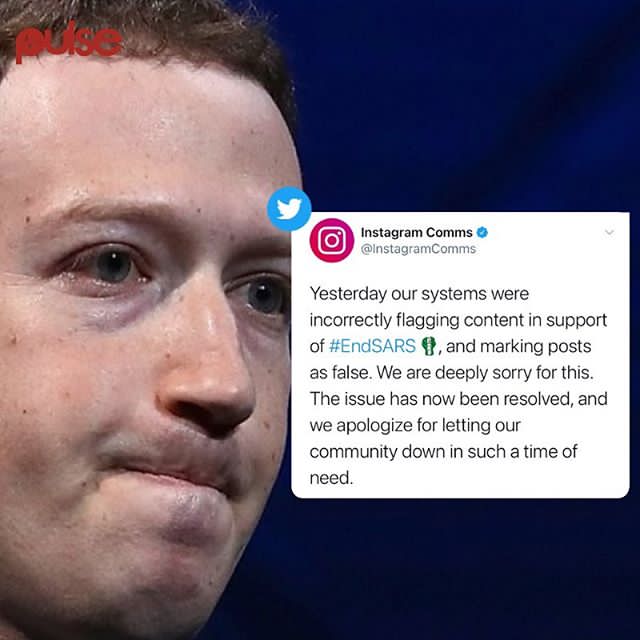 Instagram Apologizes to Nigerians