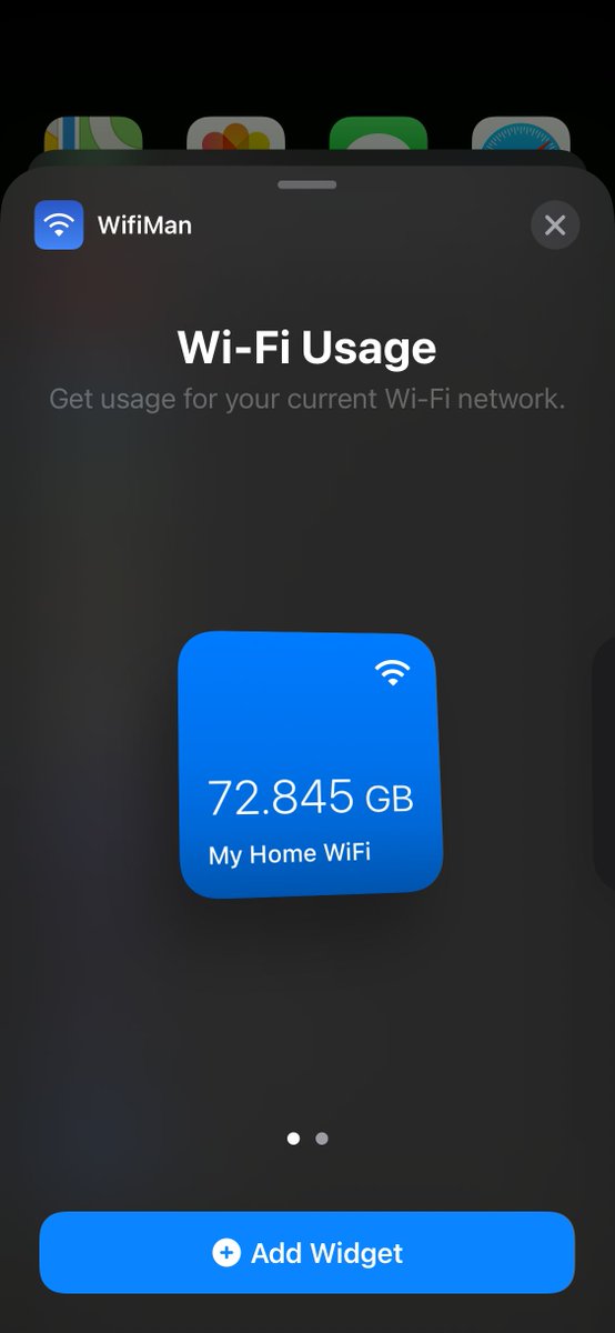 WifiMan adds iOS 14 widgets