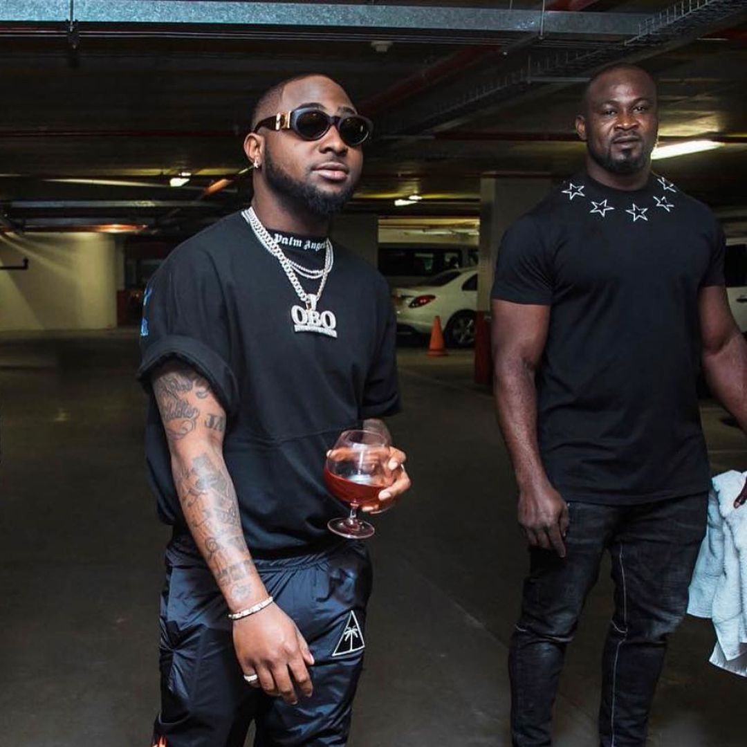 Davido Mourns The Death Of His Body Guard