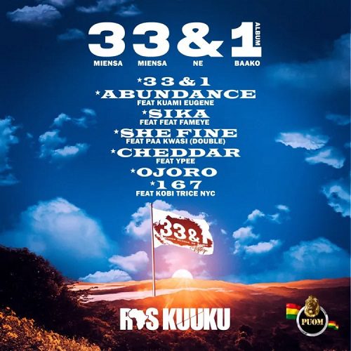 Ras Kuuku 33 and 1 Album